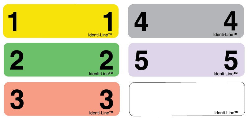Medical Labels - Identi-Line Label, 3" x 7/8"