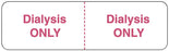 Medical Labels - Line Identification Label, 3" x 7/8"