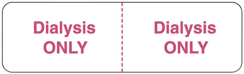 Medical Labels - Line Identification Label, 3" x 7/8"