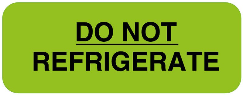 Medical Labels - Storage Communication Labels, 2" x 3/4"