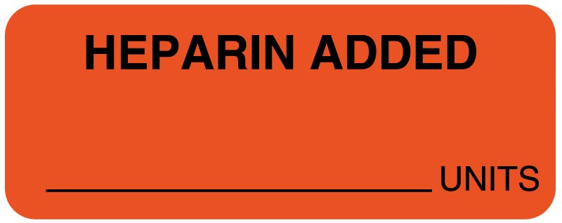 Medical Labels - I.V. Medication Additive Labels, 2-1/4" x 7/8"