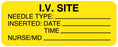 Medical Labels - I.V. Site Care Labels, 2-1/4" x 7/8"