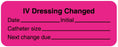 Medical Labels - I.V. Site Care Label, 2-1/4" x 7/8"