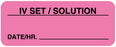 Medical Labels - I.V. Tubing Change Label, 2-1/4" x 7/8"