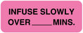 Medical Labels - I.V. Communication Label, 2-1/4" x 7/8"