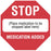 Medical Labels - IV Medication Added Label, 1-1/2" x 1-1/2"