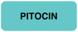 Medical Labels - Medication ID Label, PITOCIN 2-1/4" X 7/8"