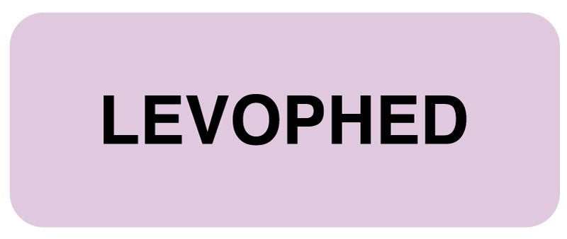 Medical Labels - Medication ID Label, LEVOPHED 2-1/4" X 7/8"
