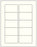 Medical Labels - Permanent VHS Face Inkjet Label, 8-1/2" x 11"