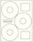 Medical Labels - CD/DVD Face, Zip & DAT Inkjet Labels, 8-1/2" x 11"