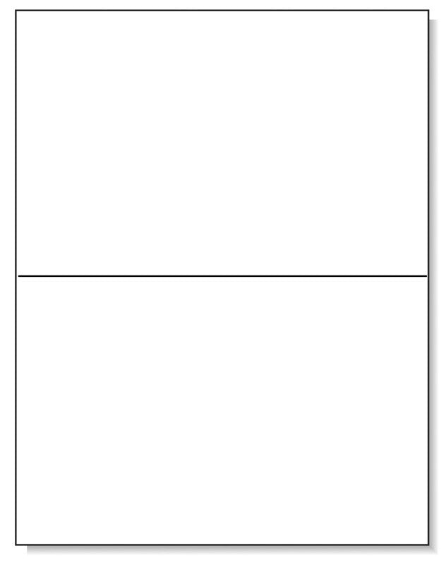 Medical Labels - Laser Printer Label, 8-1/2" x 5-1/2"