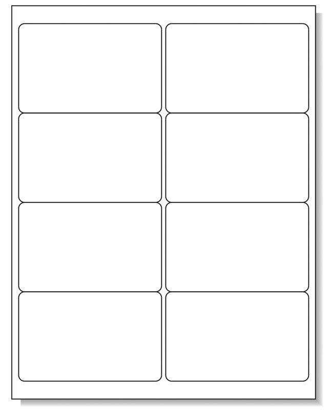 Medical Labels - Laser Printer Label, 4-3/16" x 2-22/32"