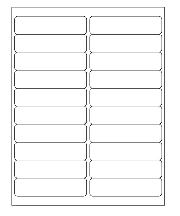 Medical Labels - Laser Printer Labels, 4" x 1"