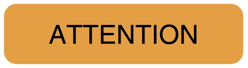 Medical Labels - Communication Label, 1-1/4" x 5/16"