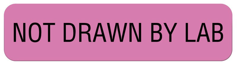 Medical Labels - Lab Communication Label, 1-1/4" x 5/16"