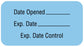 Medical Labels - Quality Control Label, 1-5/8" x 7/8"