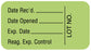 Medical Labels - Quality Control Label, 1-5/8" x 7/8"