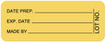 Medical Labels - Quality Control Label, 2-1/4" x 7/8"
