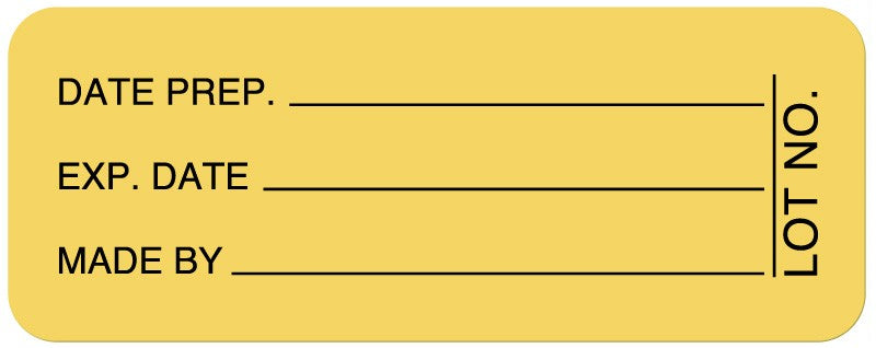 Medical Labels - Quality Control Label, 2-1/4" x 7/8"