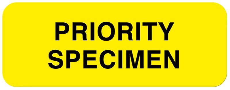 Medical Labels - Specimen Label, 2" x 3/4"