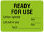 Medical Labels - Quality Control Label, 2-3/8" x 1-3/4"