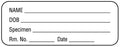 Medical Labels - Pathology Labels, 2" x 3/4"
