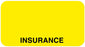 Medical Labels - Insurance Label, 1-5/8" x 7/8"