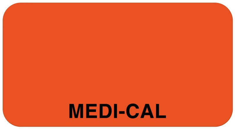 Medical Labels - Account Identification Label, 1-5/8" x 7/8"