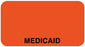 Medical Labels - Account Identification Label, 1-5/8" x 7/8"