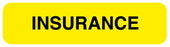 Medical Labels - Insurance Payment Reminder Label, 1-1/4" x 5/16"