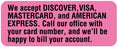Medical Labels - Payment Reminders First Billing, 2-1/4" x 7/8"