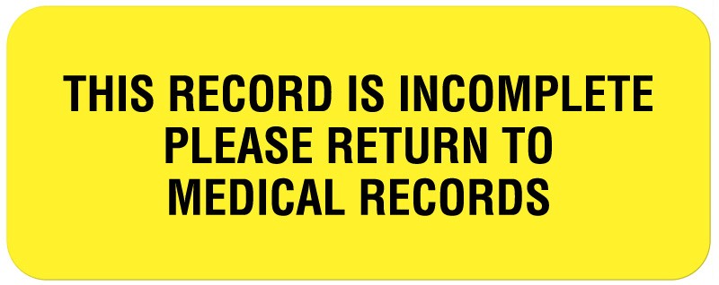 Medical Labels - Department Aid Labels, 2-1/4" x 7/8"