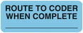 Medical Labels - Coding, 2-1/4" x 7/8"