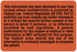 Medical Labels - Disclosure Label, 3" x 1-1/8"