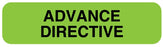 Medical Labels - Advance Directive Label, 1-1/4" x 5/16"