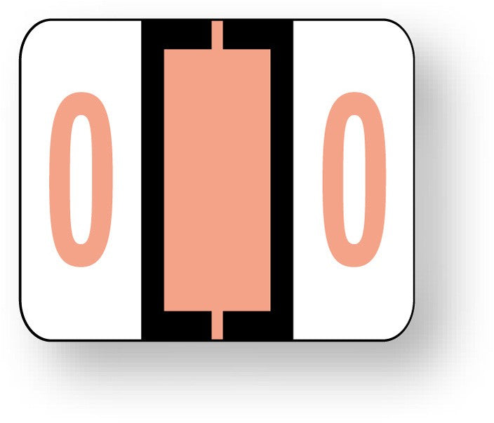 Medical Labels - Numeric File Folder Label - Tab 1282 Compatible, 1-1/4" x 1"