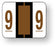 Medical Labels - Numeric File Folder Label - Tab 1282 Compatible, 1-1/4" x 1"