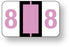 Medical Labels - Numeric File Folder Label - Ident-A-File, 1-1/2" x 1"