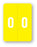 Medical Labels - Smead Compatible XLCC Numeric Series, 1-1/2" x 2"