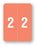 Medical Labels - Smead Compatible XLCC Numeric Series, 1-1/2" x 2"