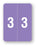 Medical Labels - Smead Compatible XLCC Numeric Series, 1-1/2" x 2"