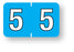 Medical Labels - Numeric File Folder Label - Barkley Compatible, 1-1/2" x 1"
