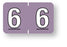 Medical Labels - Numeric File Folder Label - Barkley Compatible, 1-1/2" x 1"