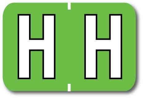 Medical Labels - Colwell Jewel Tone Alpha Filing System Labels, 1-1/2" x 1"