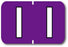 Medical Labels - Colwell Jewel Tone Alpha Filing System Labels, 1-1/2" x 1"