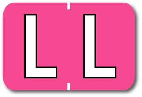 Medical Labels - Colwell Jewel Tone Alpha Filing System Labels, 1-1/2" x 1"