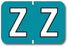 Medical Labels - Colwell Jewel Tone Alpha Filing System Labels, 1-1/2" x 1"