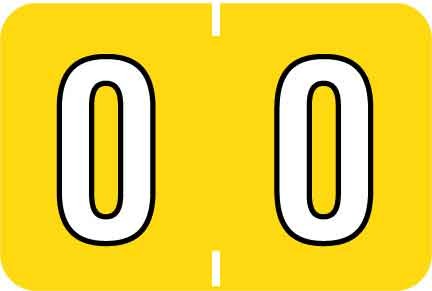 Medical Labels - Colwell Numeric Filing System Labels, 1-1/2" x 1"