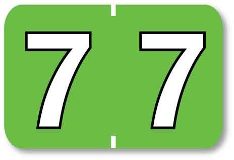 Medical Labels - Colwell Numeric Filing System Labels, 1-1/2" x 1"