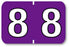 Medical Labels - Colwell Numeric Filing System Labels, 1-1/2" x 1"